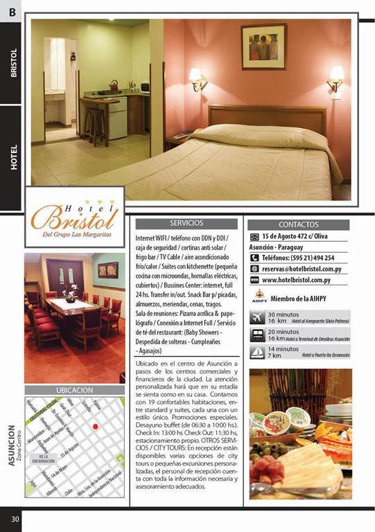 Hotel Bristol Asunción Eksteriør bilde